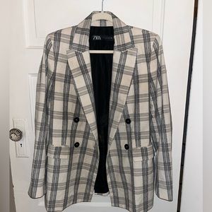 Zara linen blazer